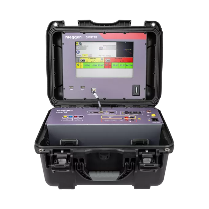 SMRT 1B Equipo para prueba de relevadores marca Megger