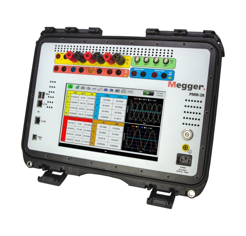 Instrumento de medición multifuncional de Megger para Calidad de la energía
