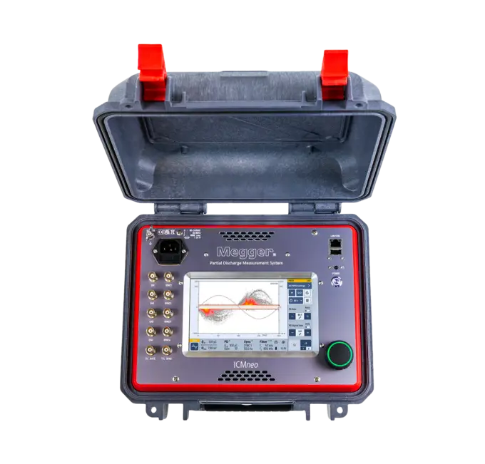 ICMneo de Megger es el nuevo medidor de descargas parciales de media y alta tension.